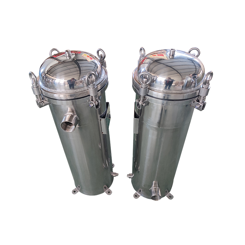 Water Treatment Filtration With PP/PE/Nylon Stainless Steel Single Bag Filter