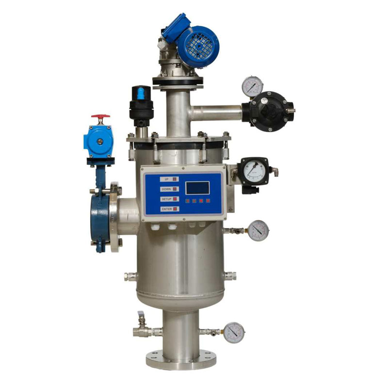 Automatic self-cleaning strainers increase process reliability and production