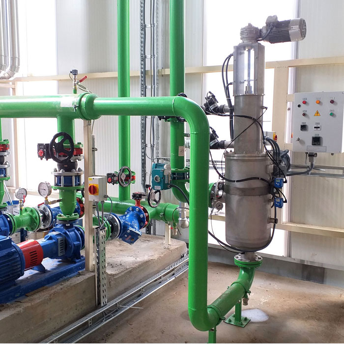 automatic self-cleaning strainer for wastewater treatment applications